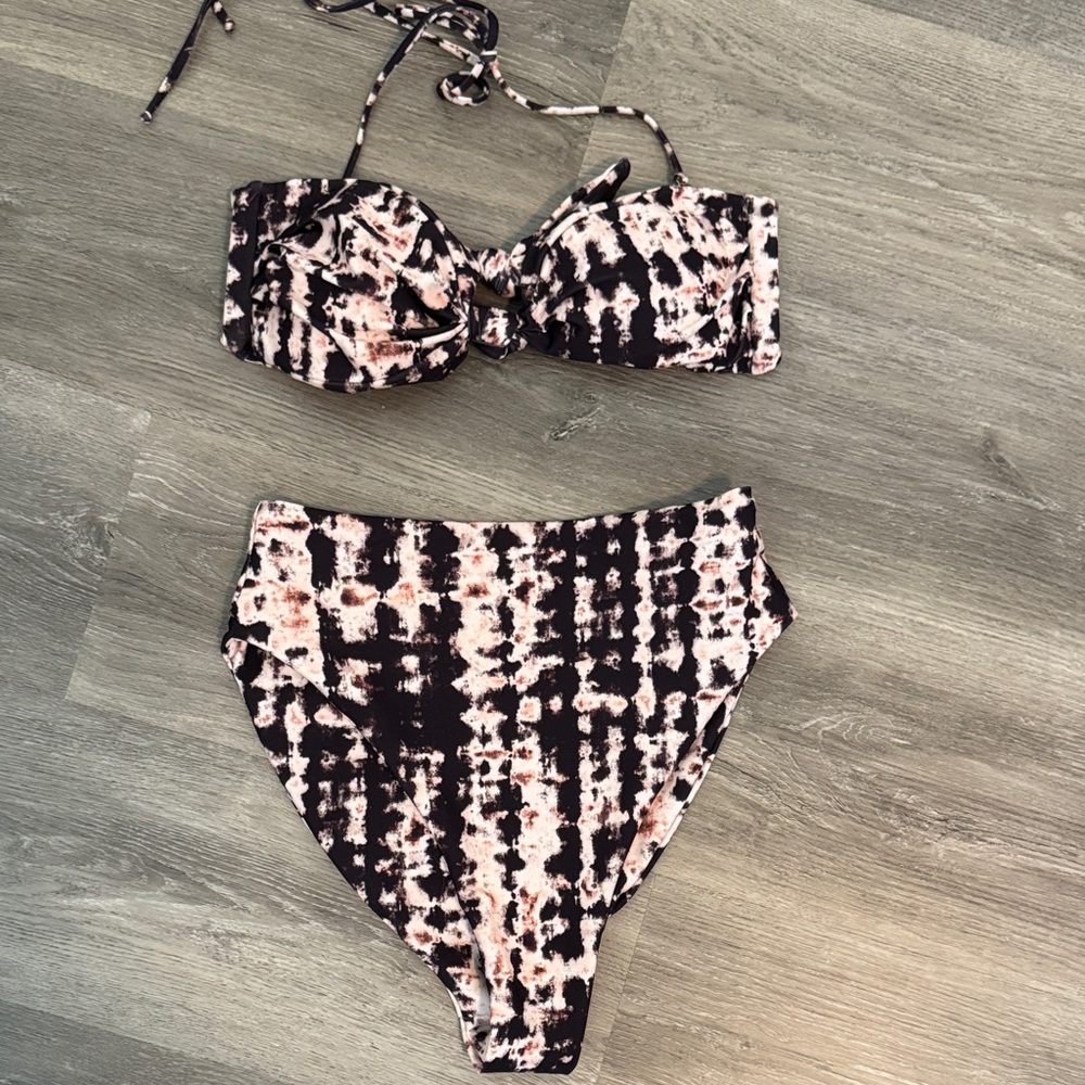 Skatie High Waisted Bikini Set